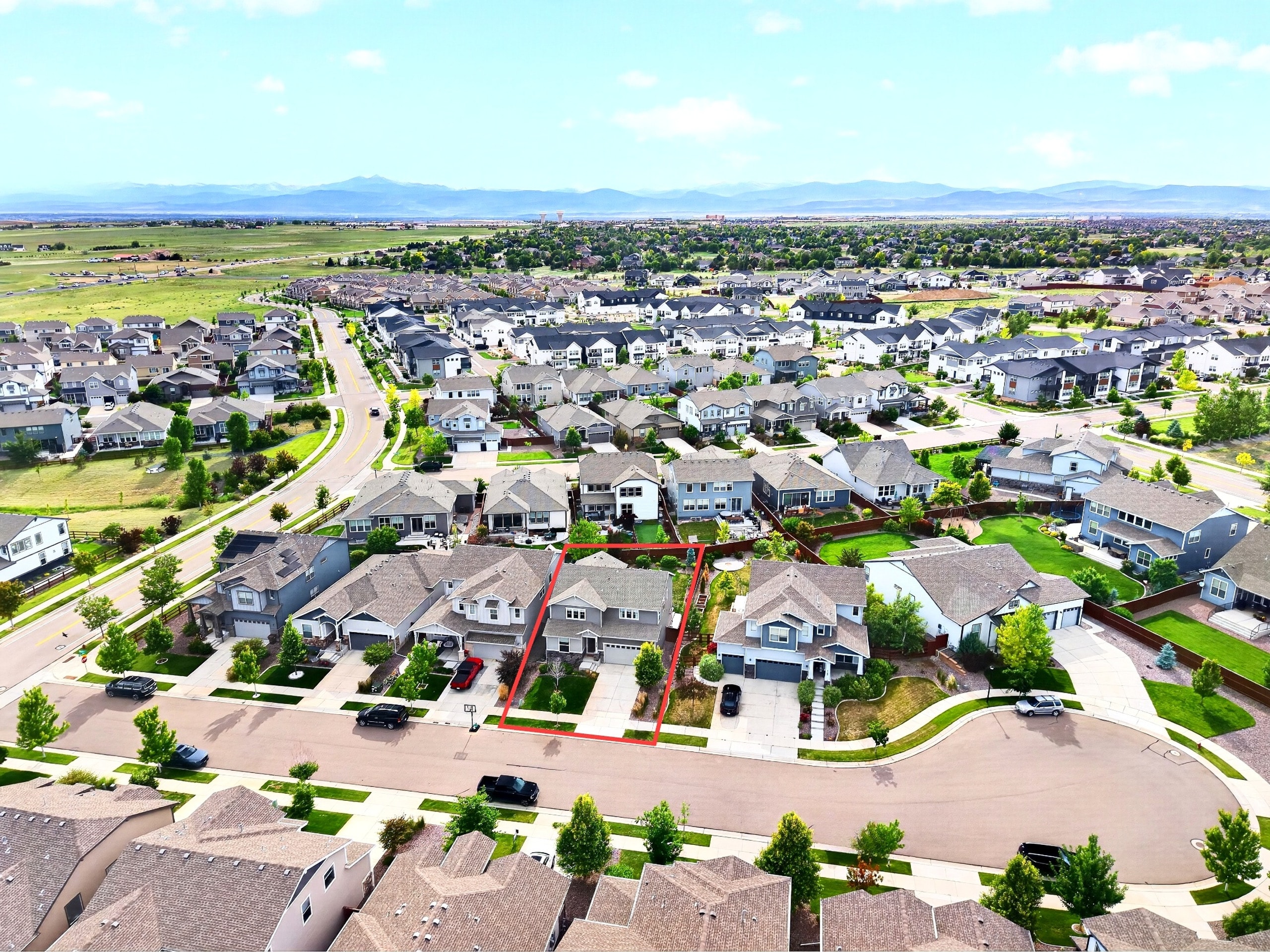 Construction and development aerial photography